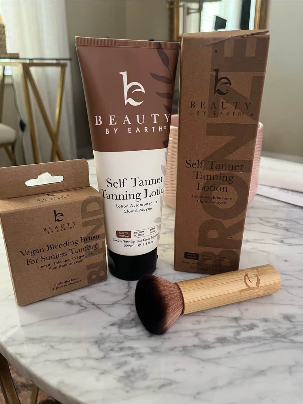 Beauty by Earth Self Tanner Tanning Lotion